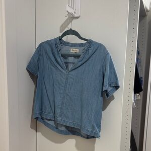 Madewell Light Blue Denim Shirt